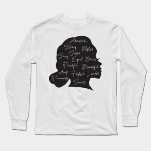 Woman empowerment design Long Sleeve T-Shirt